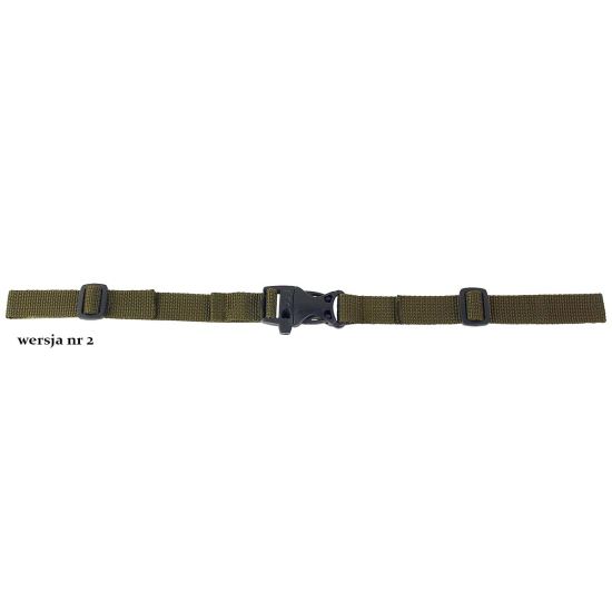 Pas piersiowy do plecaka kolor oliwka 4 wersje