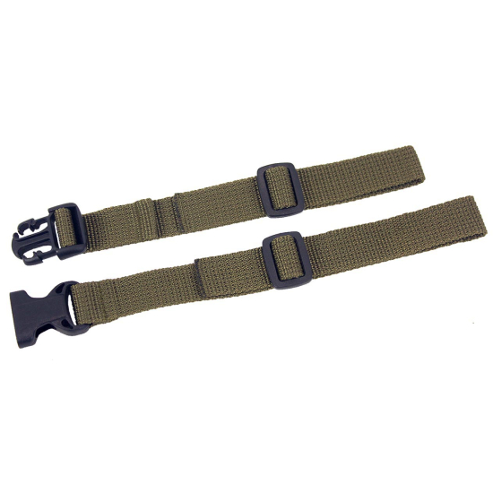 Pas piersiowy do plecaka kolor oliwka 4 wersje