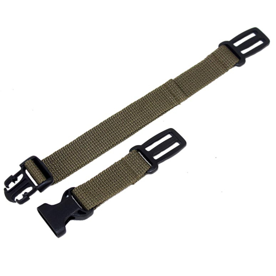 Pas piersiowy do plecaka kolor oliwka 4 wersje