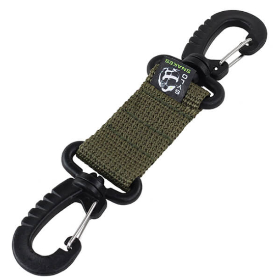 przywieszka do kluczy kolor zielona oliwka