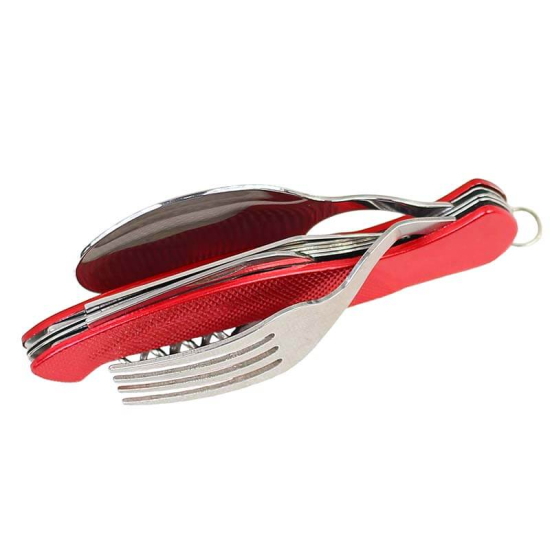 niezbędnik złożony czerwony