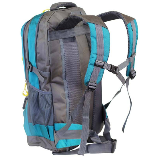 Plecak turystyczny, sportowy 65 litrów kolor morski