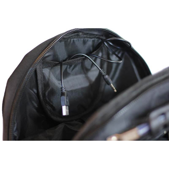 Plecak na laptopa z portem USB i mini jack 40 litrów