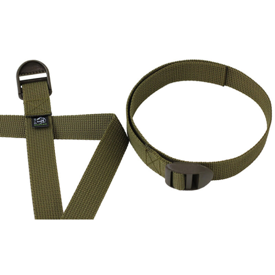 troki do plecaka oliwka