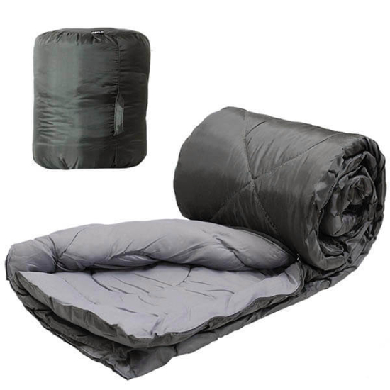 śpiwór turystyczny czarny